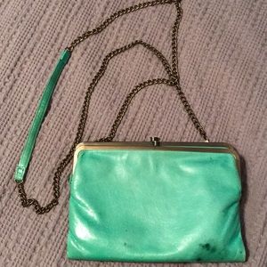 Hobo leather cross body satchel